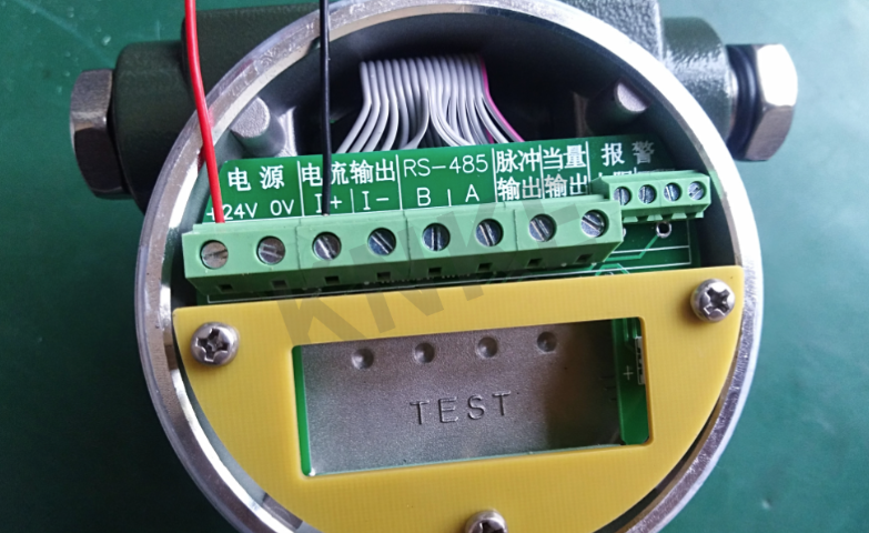 渦街流量計接線盒後蓋
